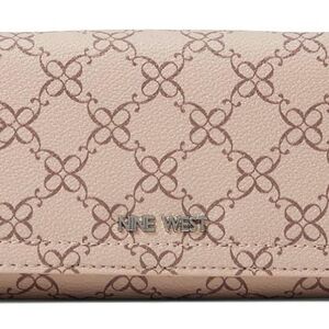 Nine West Cream Patterned Women's Bag